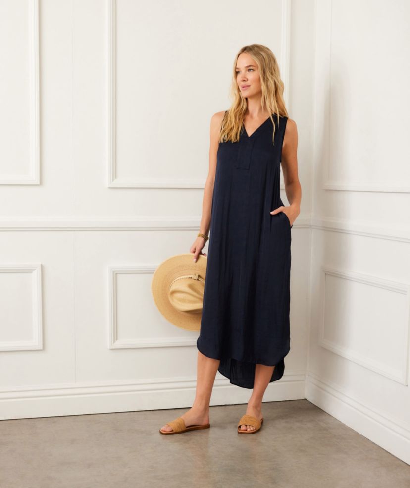 Sleeveless Midi Dress
