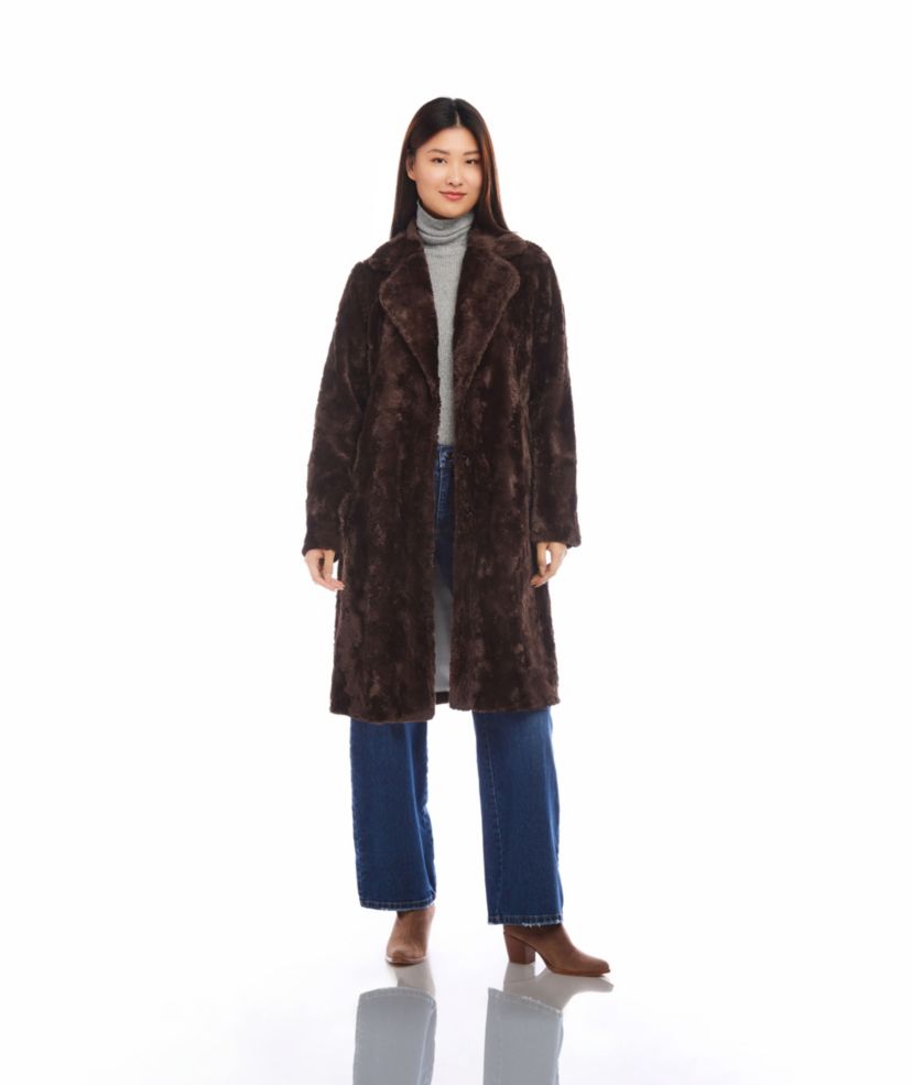 Faux Fur Coat