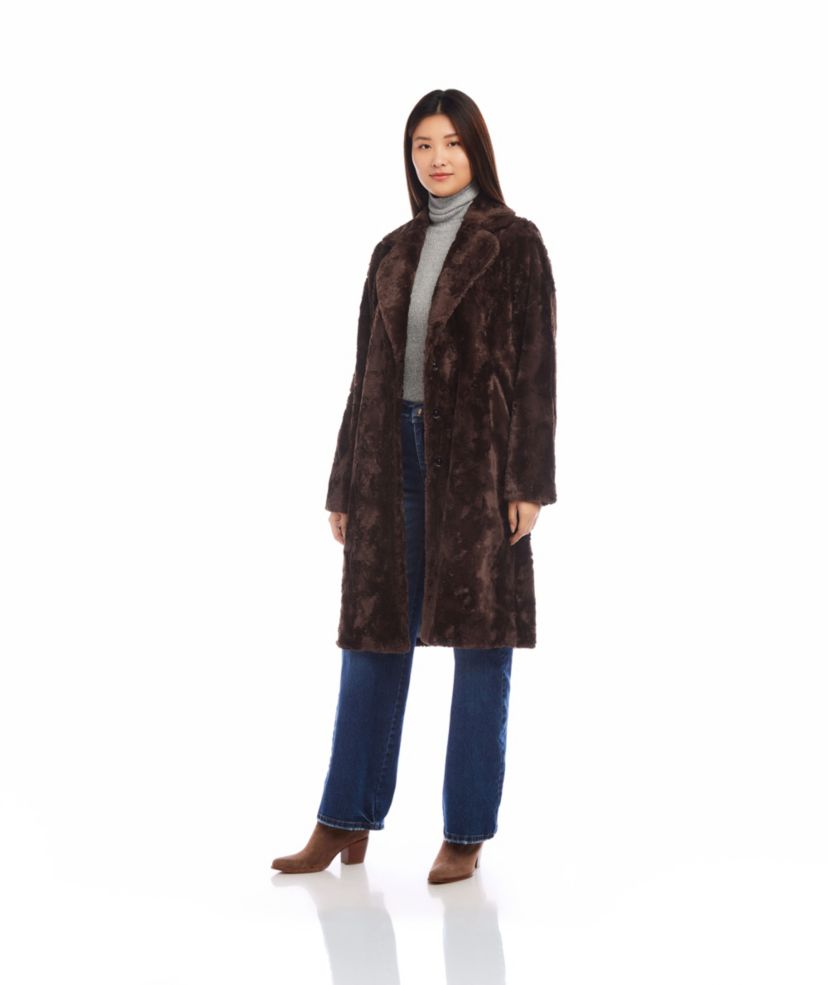 Faux Fur Coat