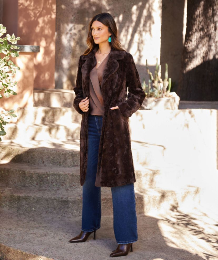 Faux Fur Coat