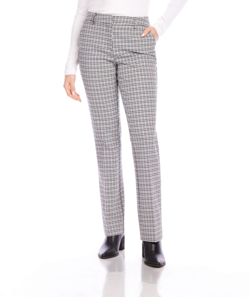 Plaid Trouser