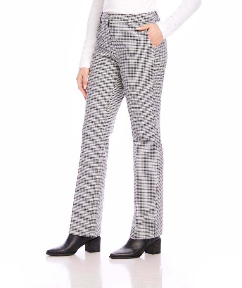Plaid Trouser