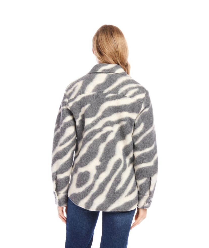 Brushed Shirt Jacket