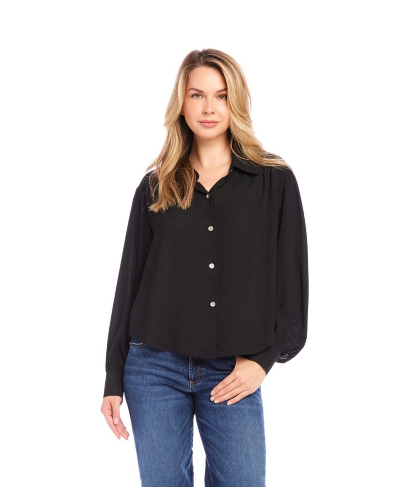 Dropped Shoulder Blouse