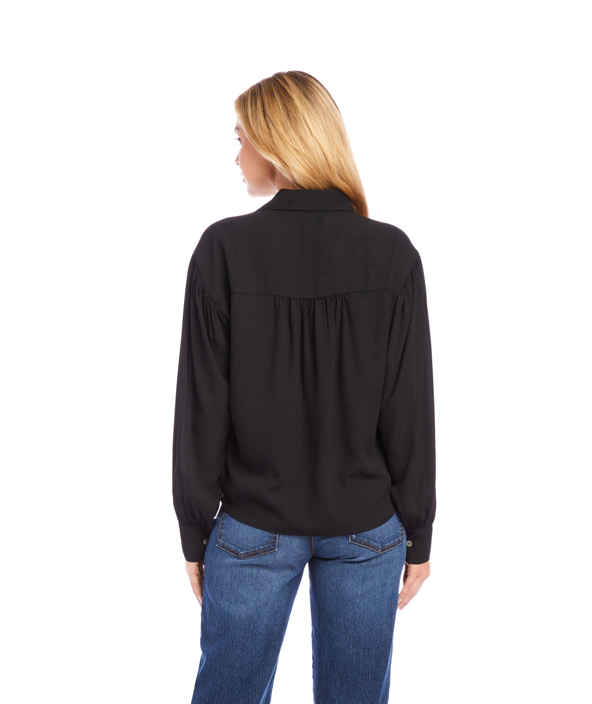Dropped Shoulder Blouse