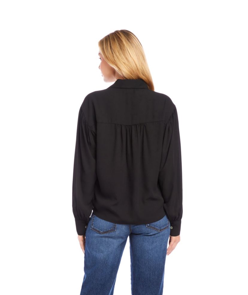 Dropped Shoulder Blouse