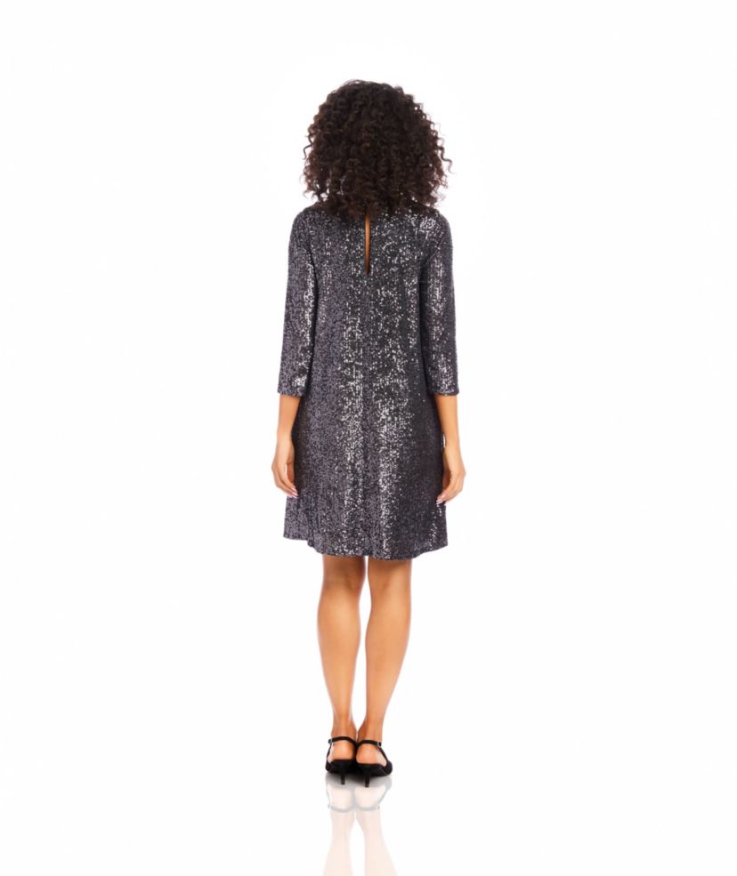Sequin Swing Dress