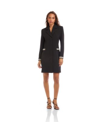 Karen Kane Women's Embellished Cocktail Blazer Dress