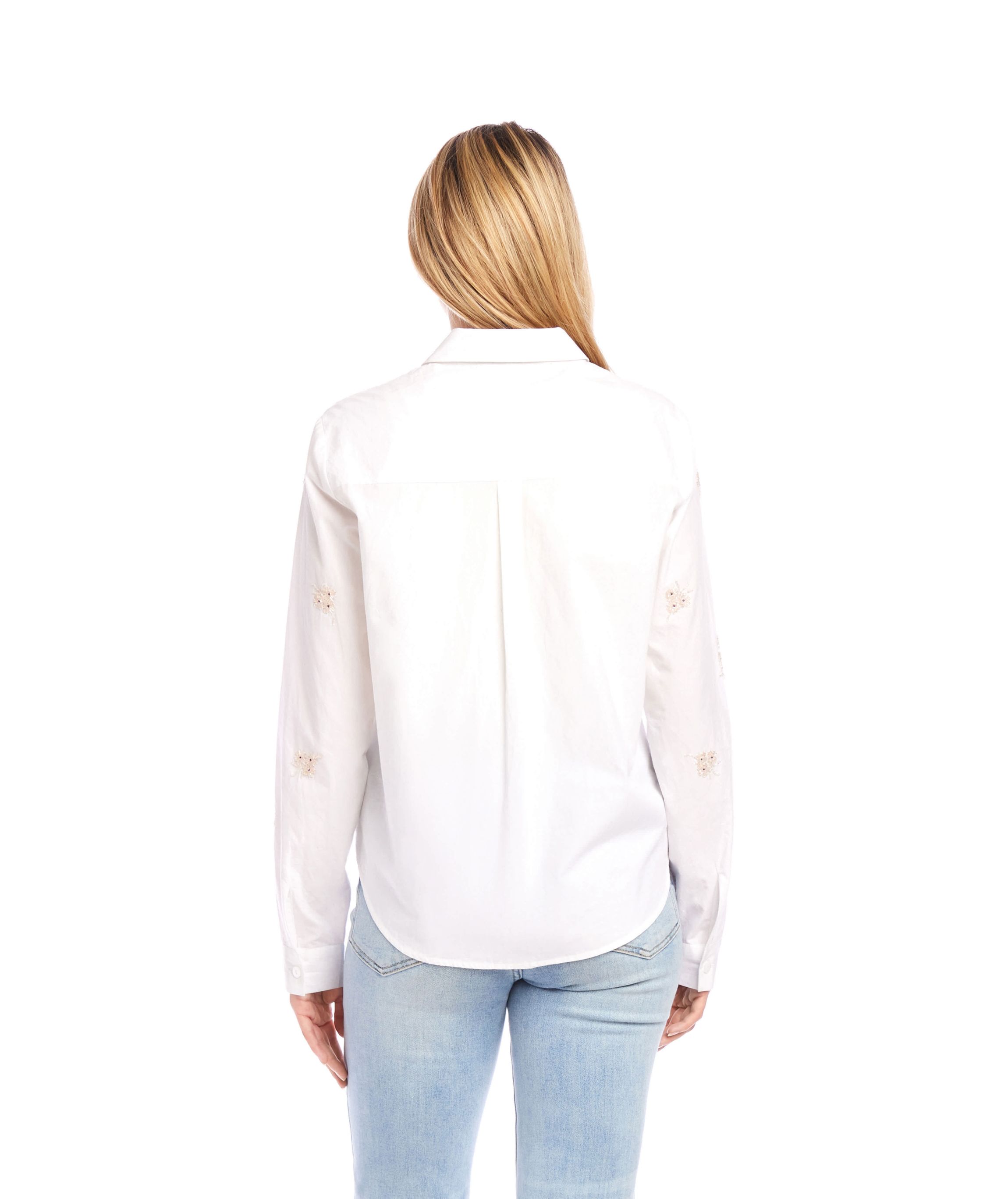 Embellished Button Up Shirt