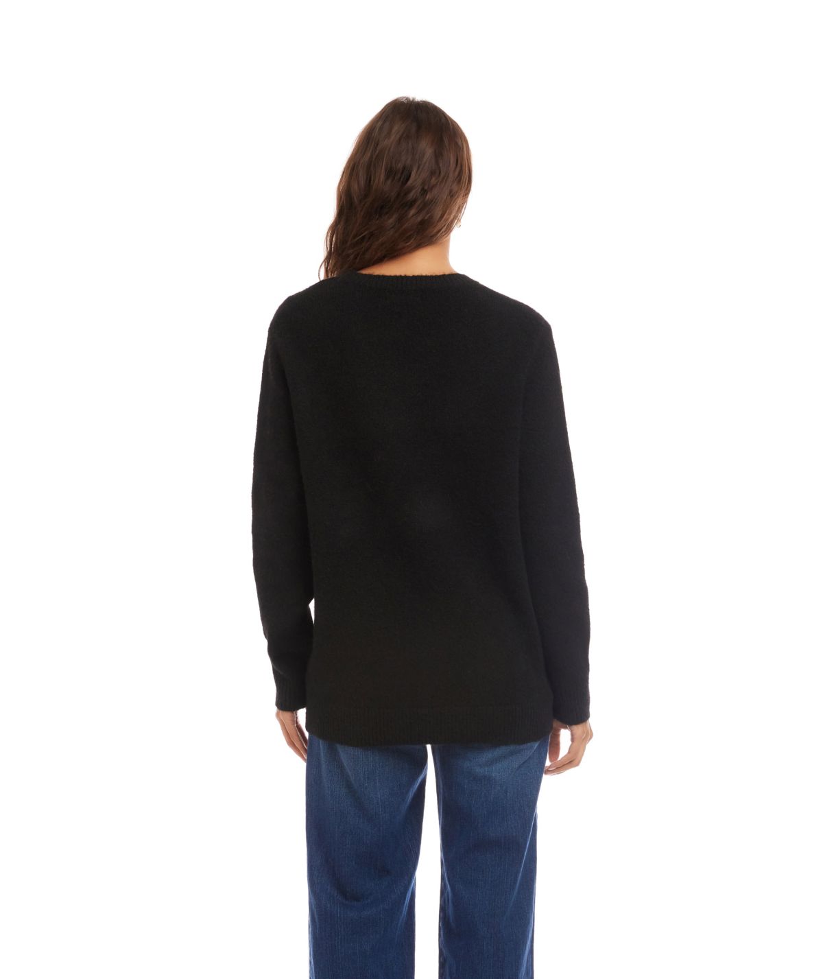 Heart Jacquard Sweater