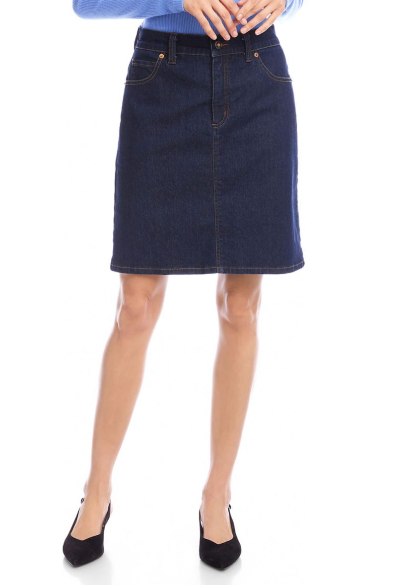 Denim Short Skirt