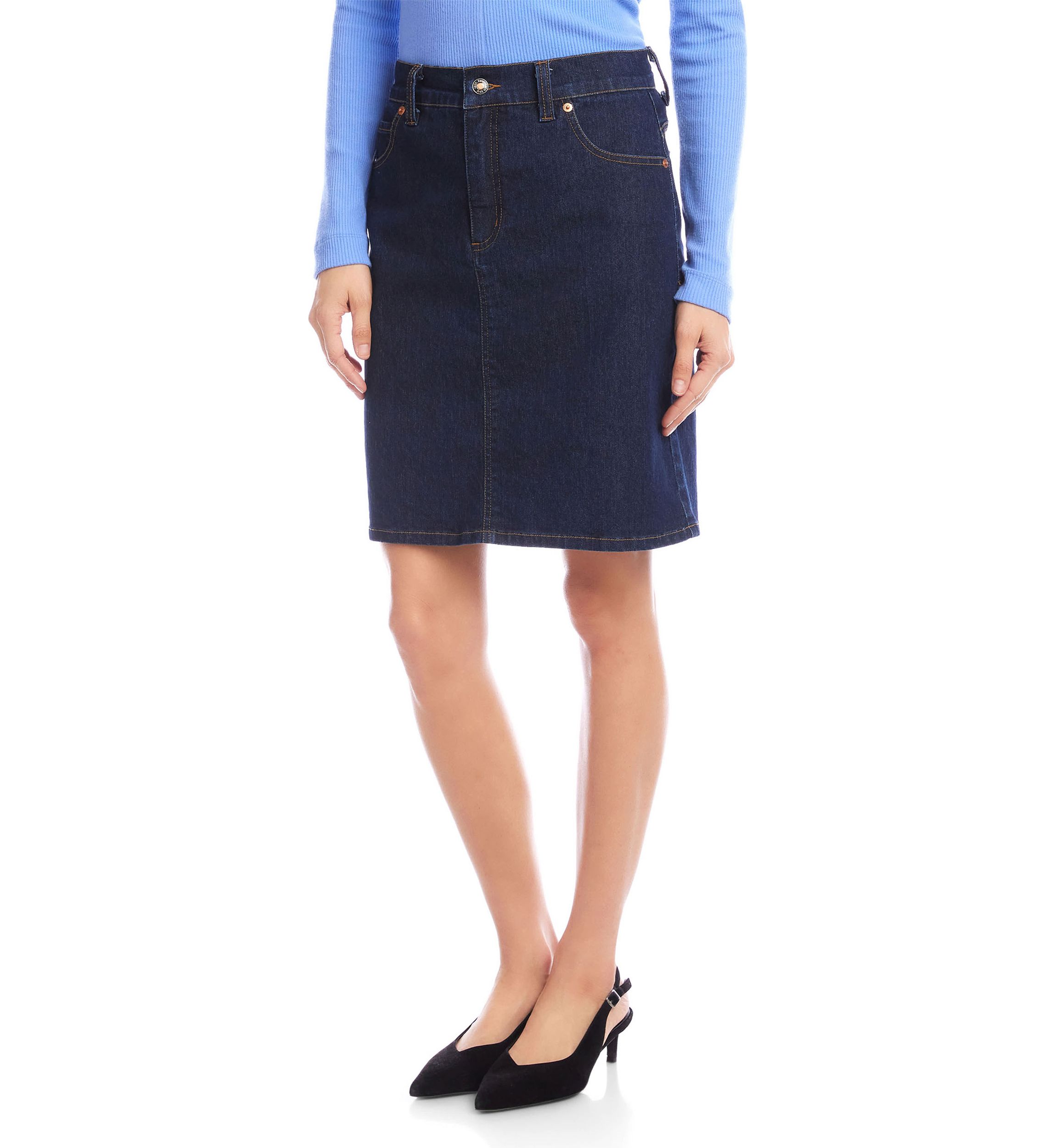 Denim Short Skirt