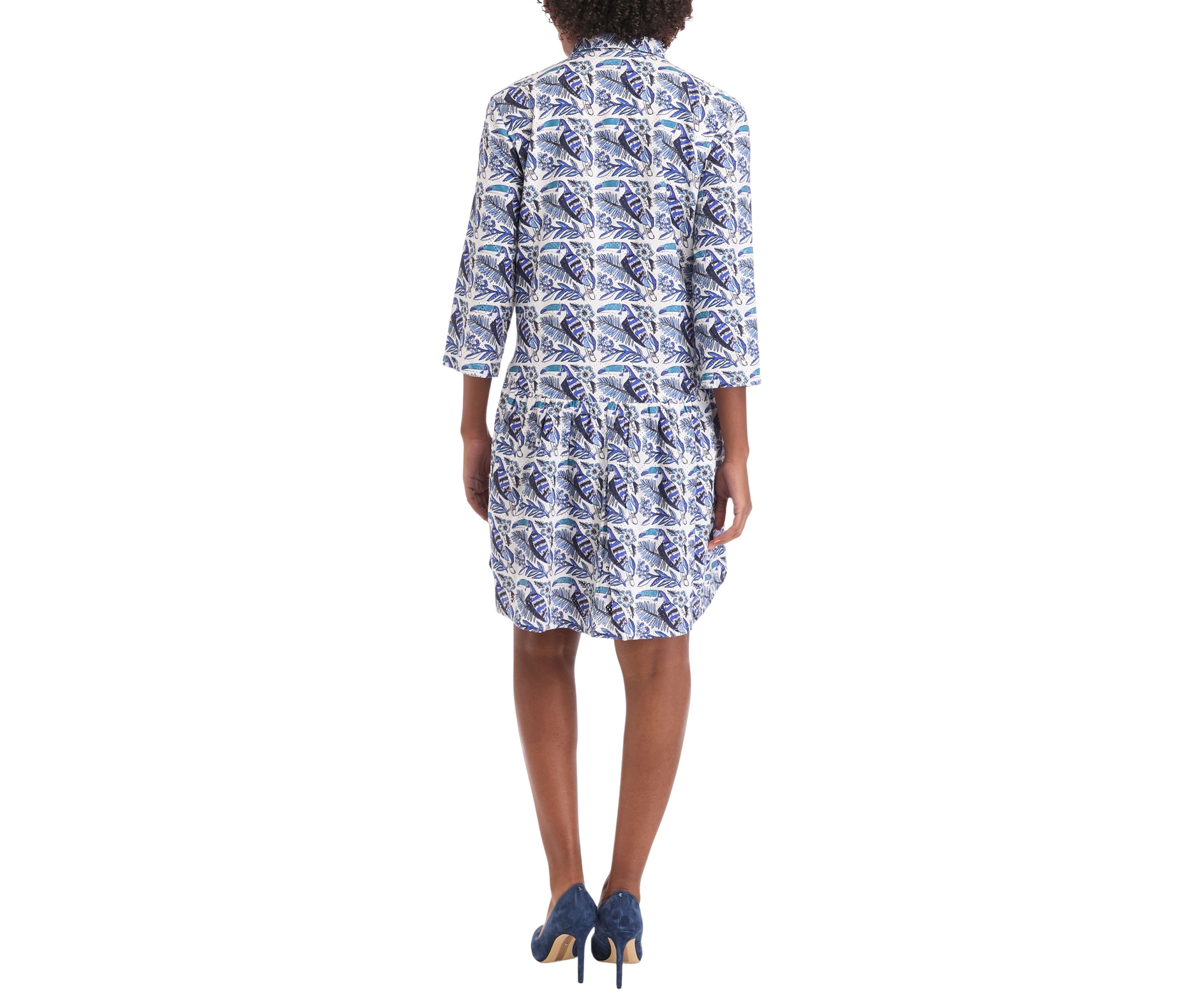 Womens Deauville Broderie Short Dress