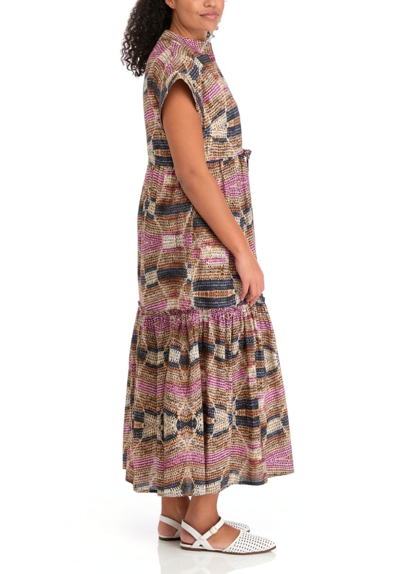 Womens Mumi Short Sleeve Maxi Dress