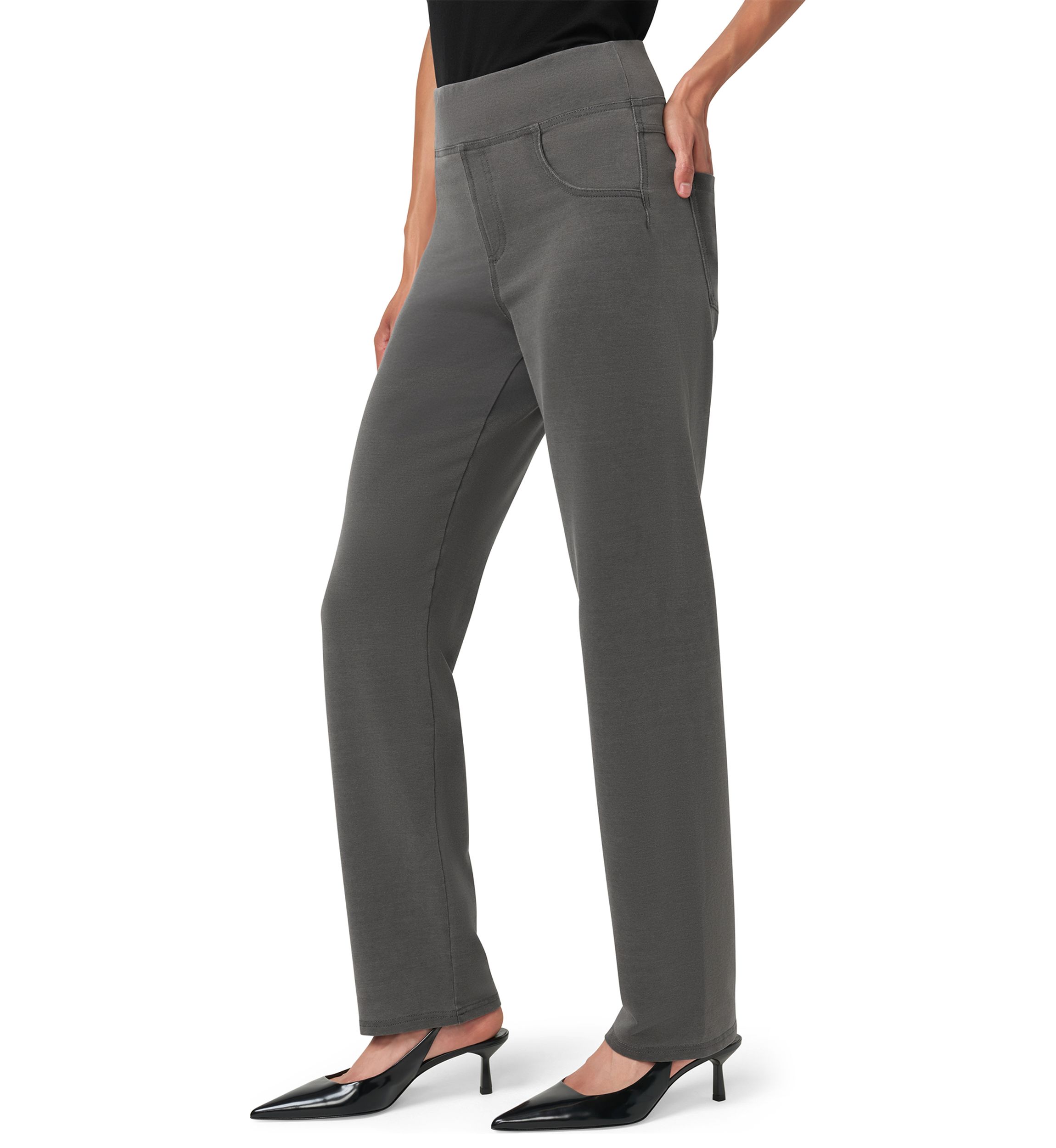 Womens Game Changing High Rise Straight Pants