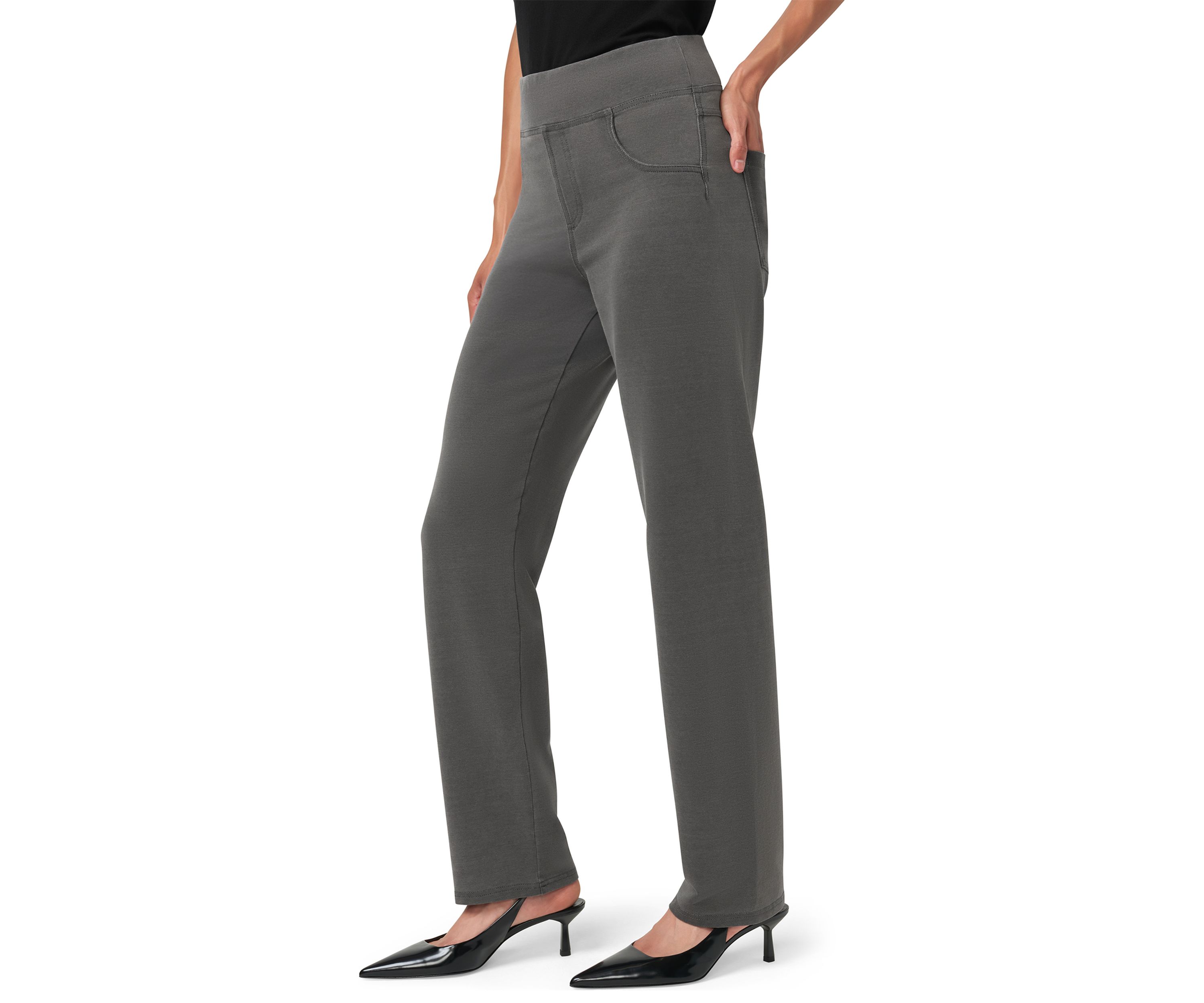 Womens Game Changing High Rise Straight Pants