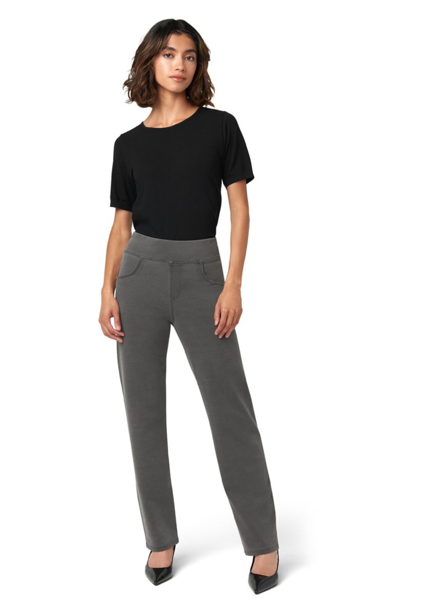 Womens Game Changing High Rise Straight Pants