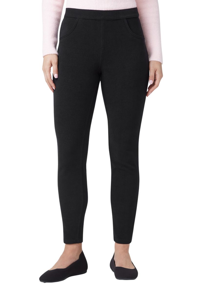 Womens Butter Twill Jean Style Leggings