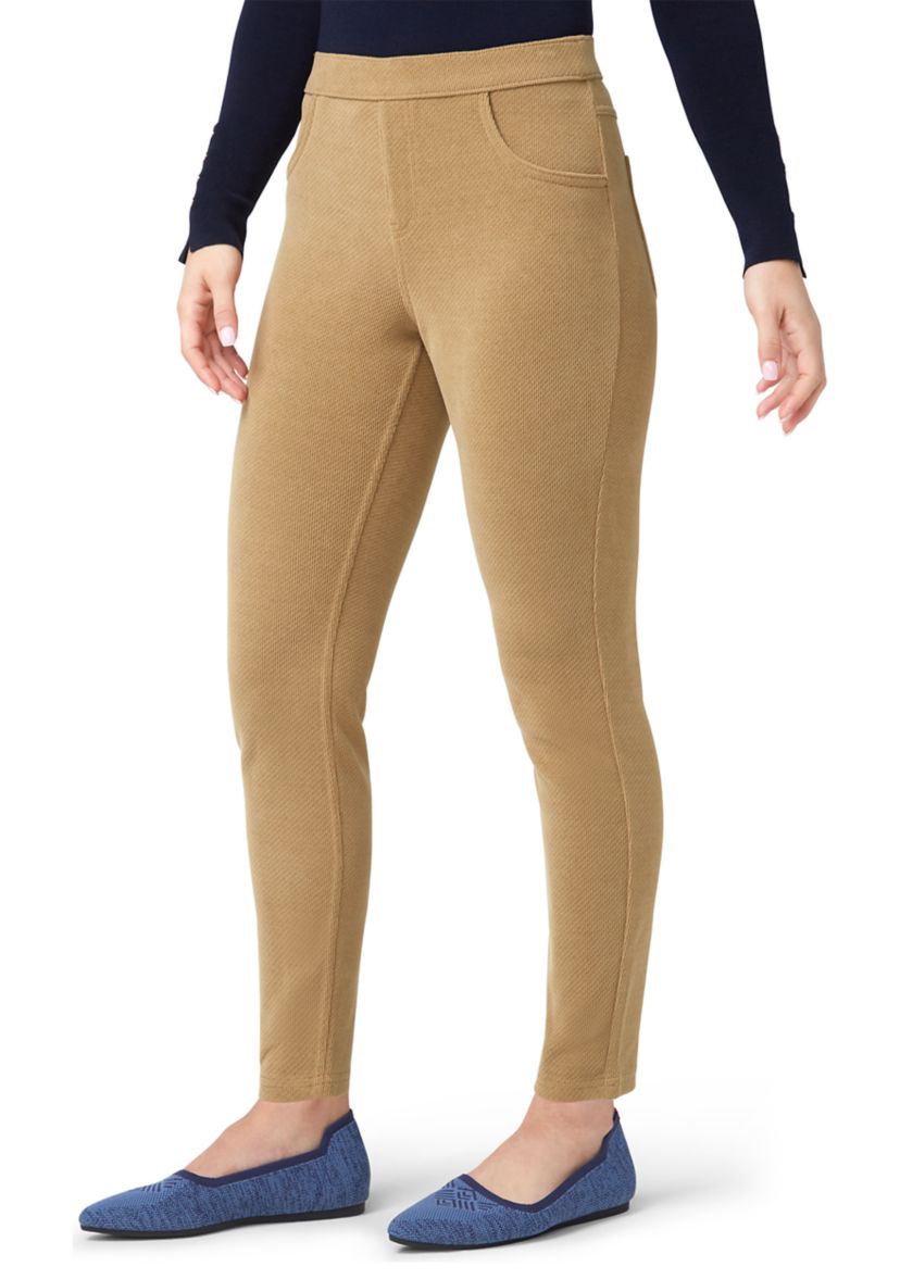 Womens Butter Twill Jean Style Leggings