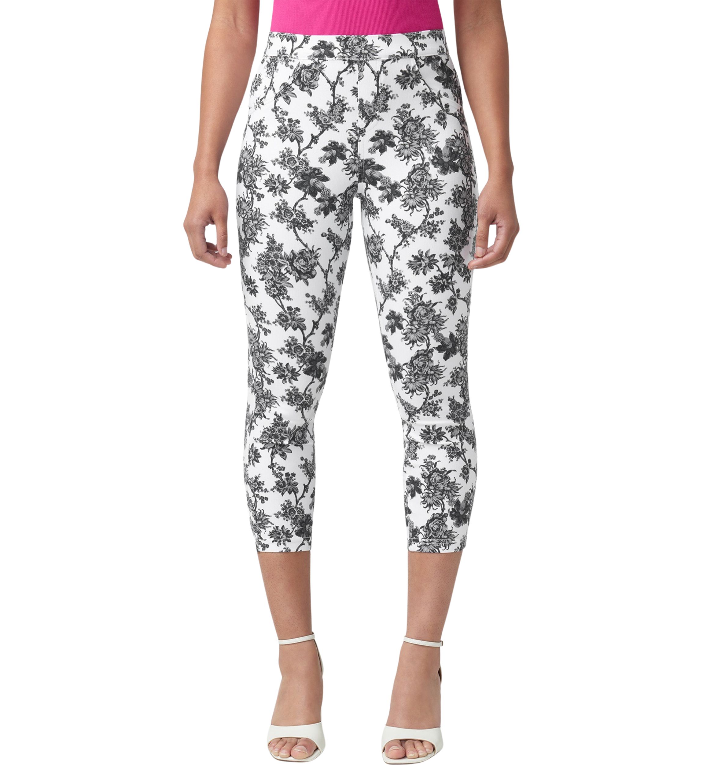 French Toile Denim Capri Pants
