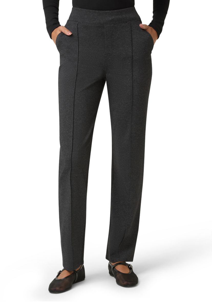 Womens Tweed Pull-On Trousers