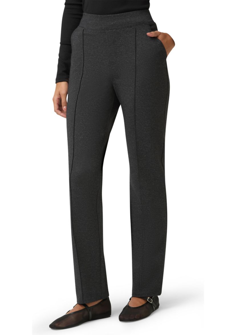 Womens Tweed Pull-On Trousers