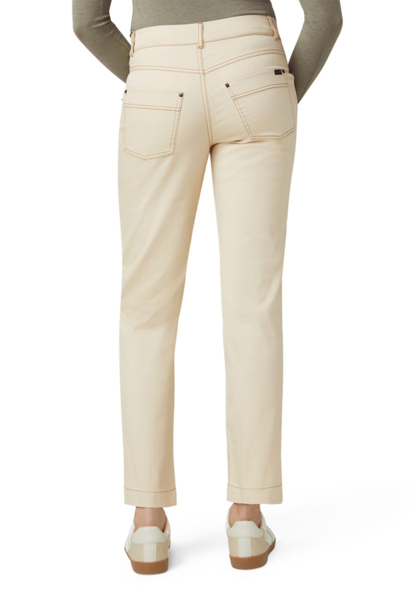 Womens Crosshatched Denim Straight Leg Jeans
