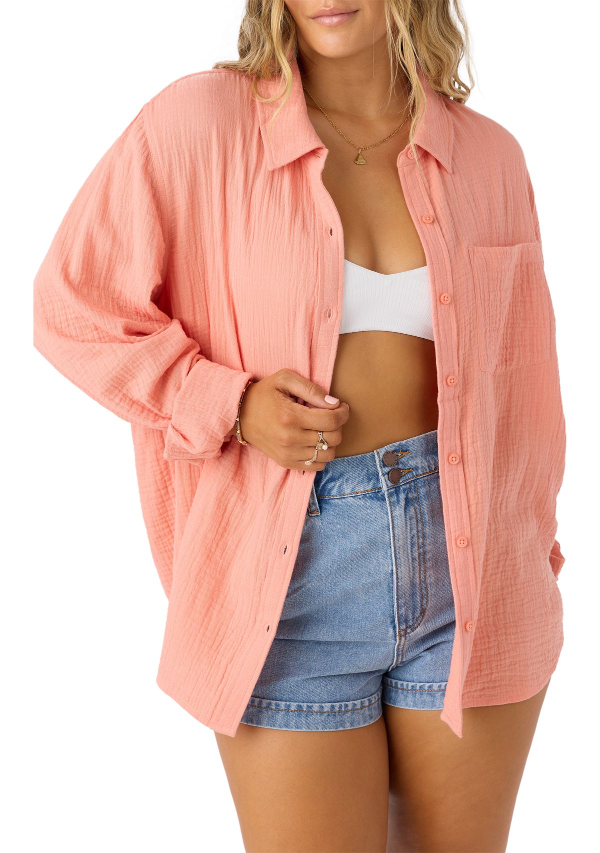 Leni Relaxed Woven Top 