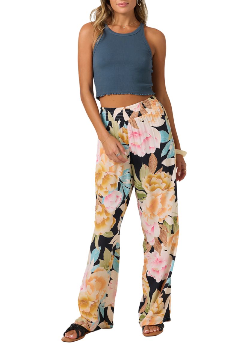 Womens Jonie Mikah Floral Printed Pants