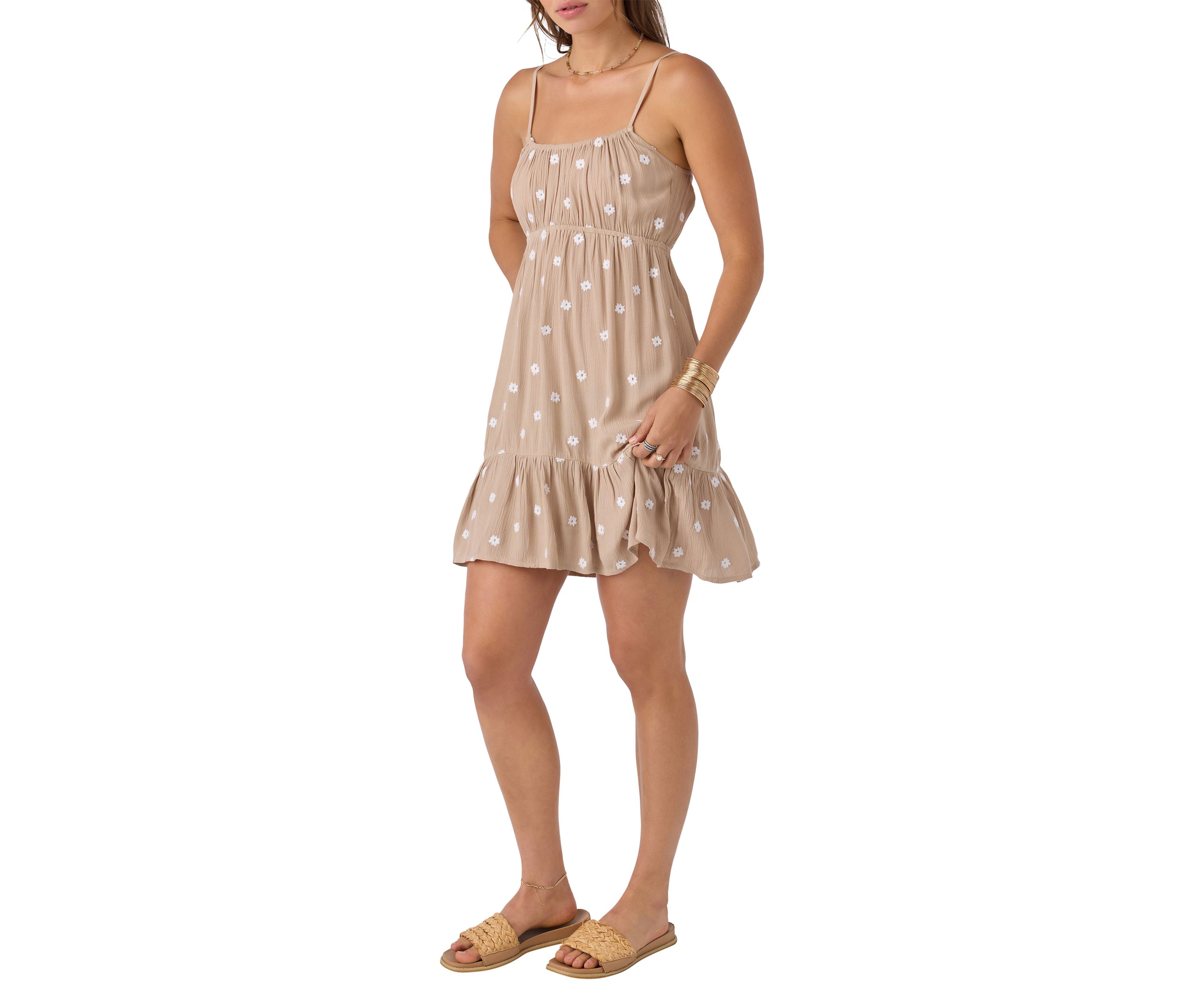 Womens Leyton Printed Mini Dress