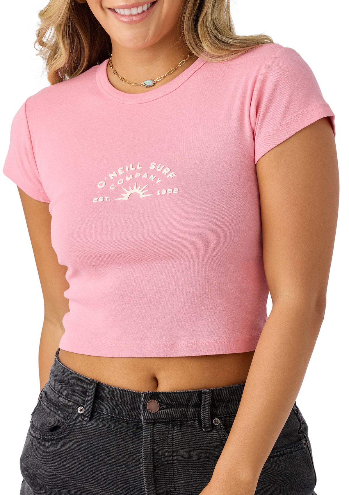 Womens Sun Rays Graphic T-Shirt