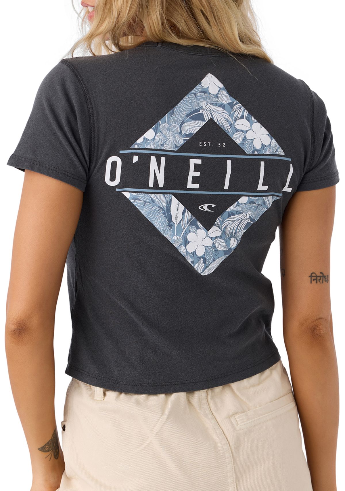 Womens Palm Meadow Graphic T-Shirt