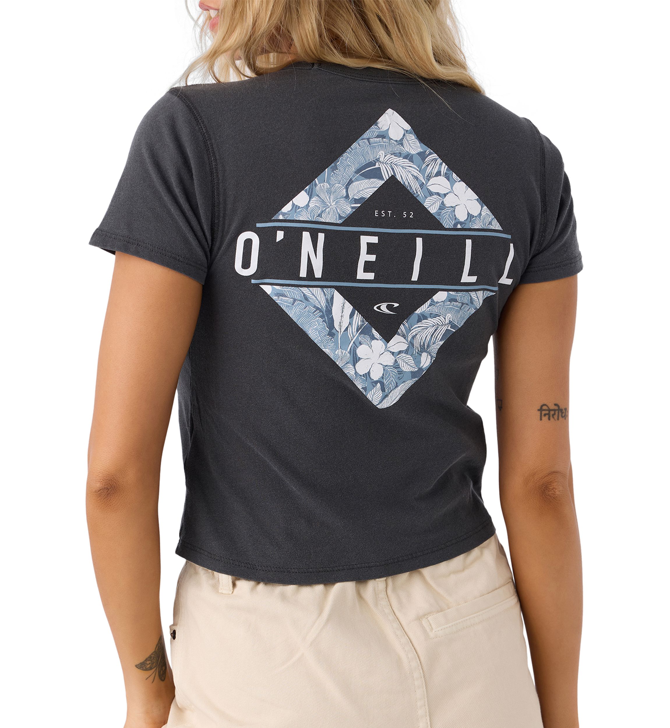 Womens Palm Meadow Graphic T-Shirt