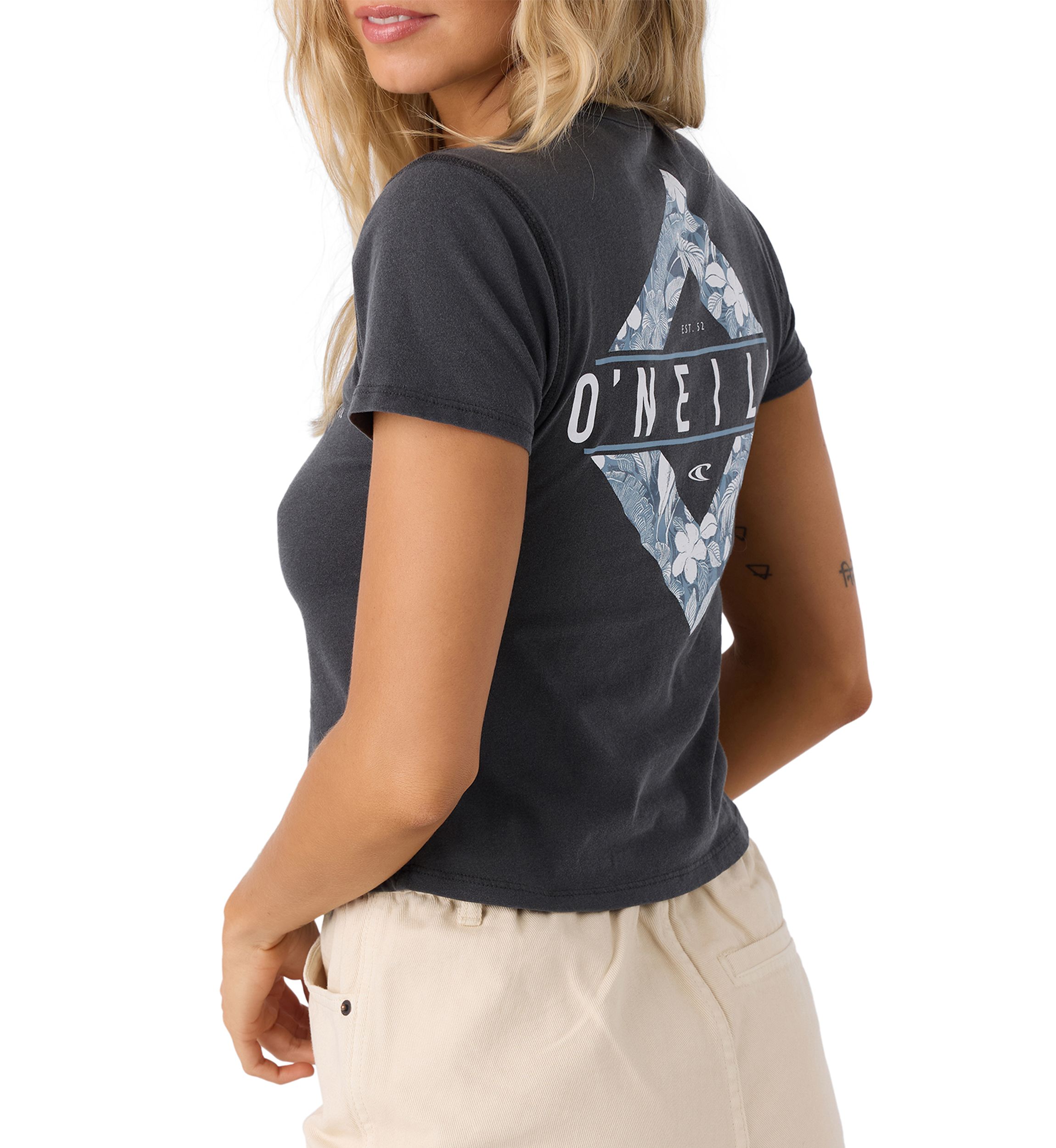 Womens Palm Meadow Graphic T-Shirt