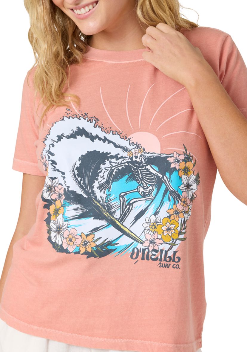 Womens Saltwater Surfer Graphic T-Shirt