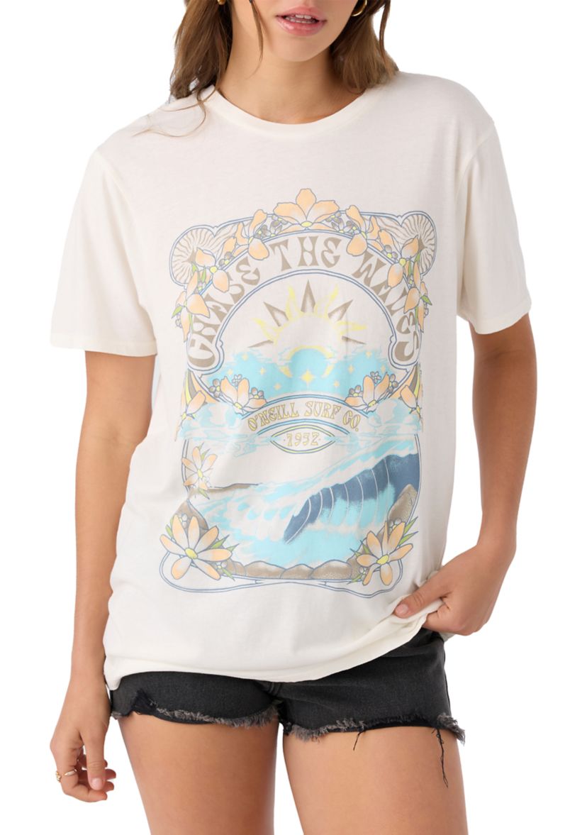 Womens Chase the Waves Graphic T-Shirt
