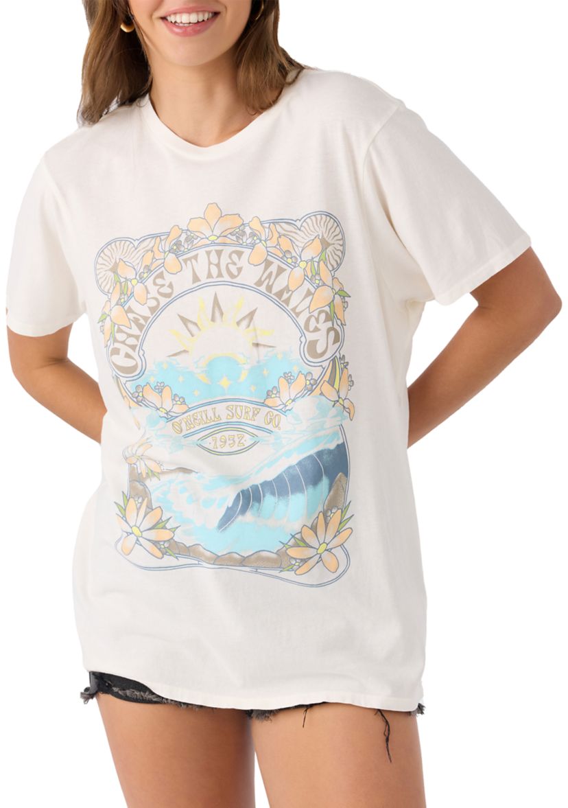 Womens Chase the Waves Graphic T-Shirt