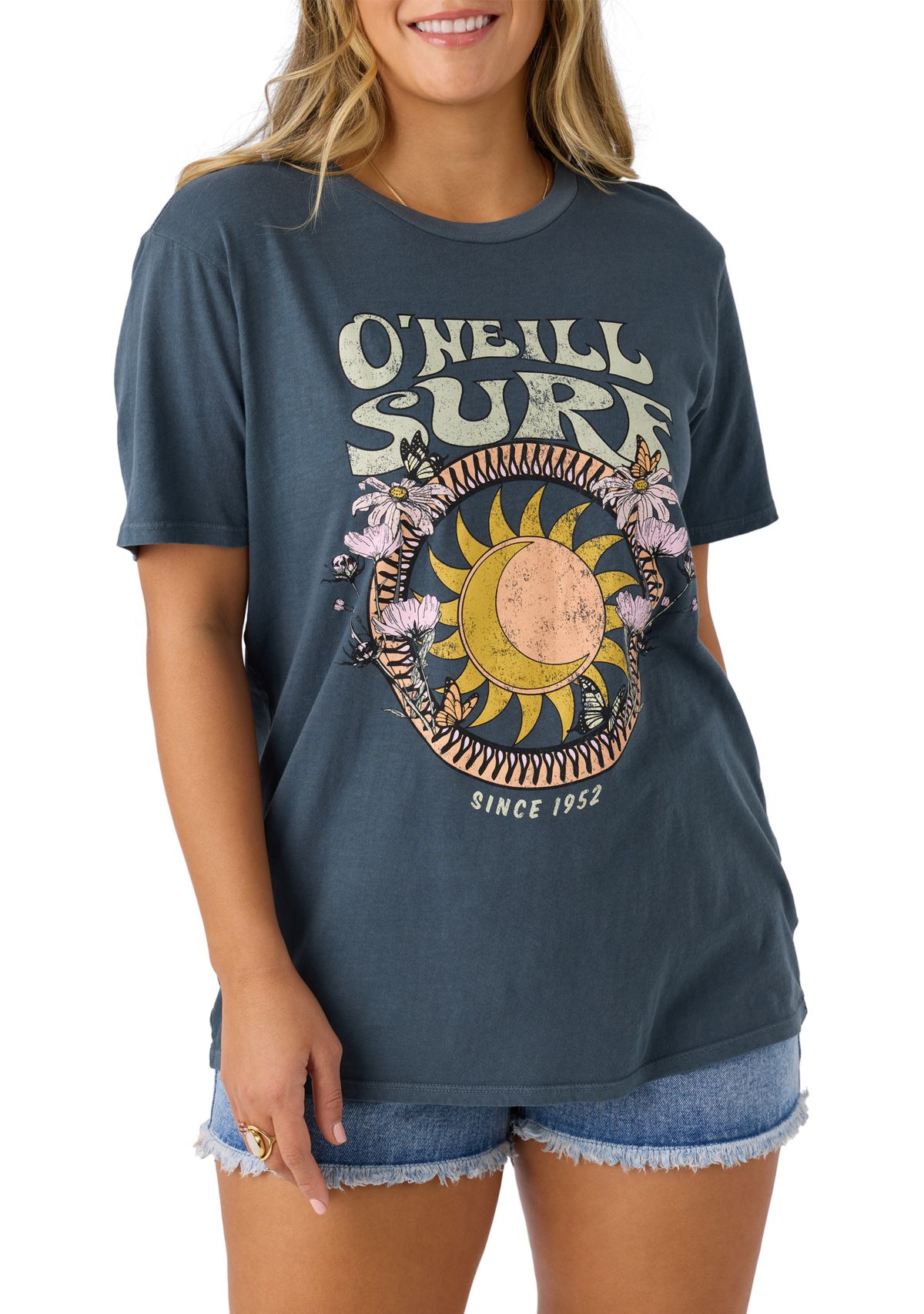 Womens Daystar Oversized Graphic T-Shirt