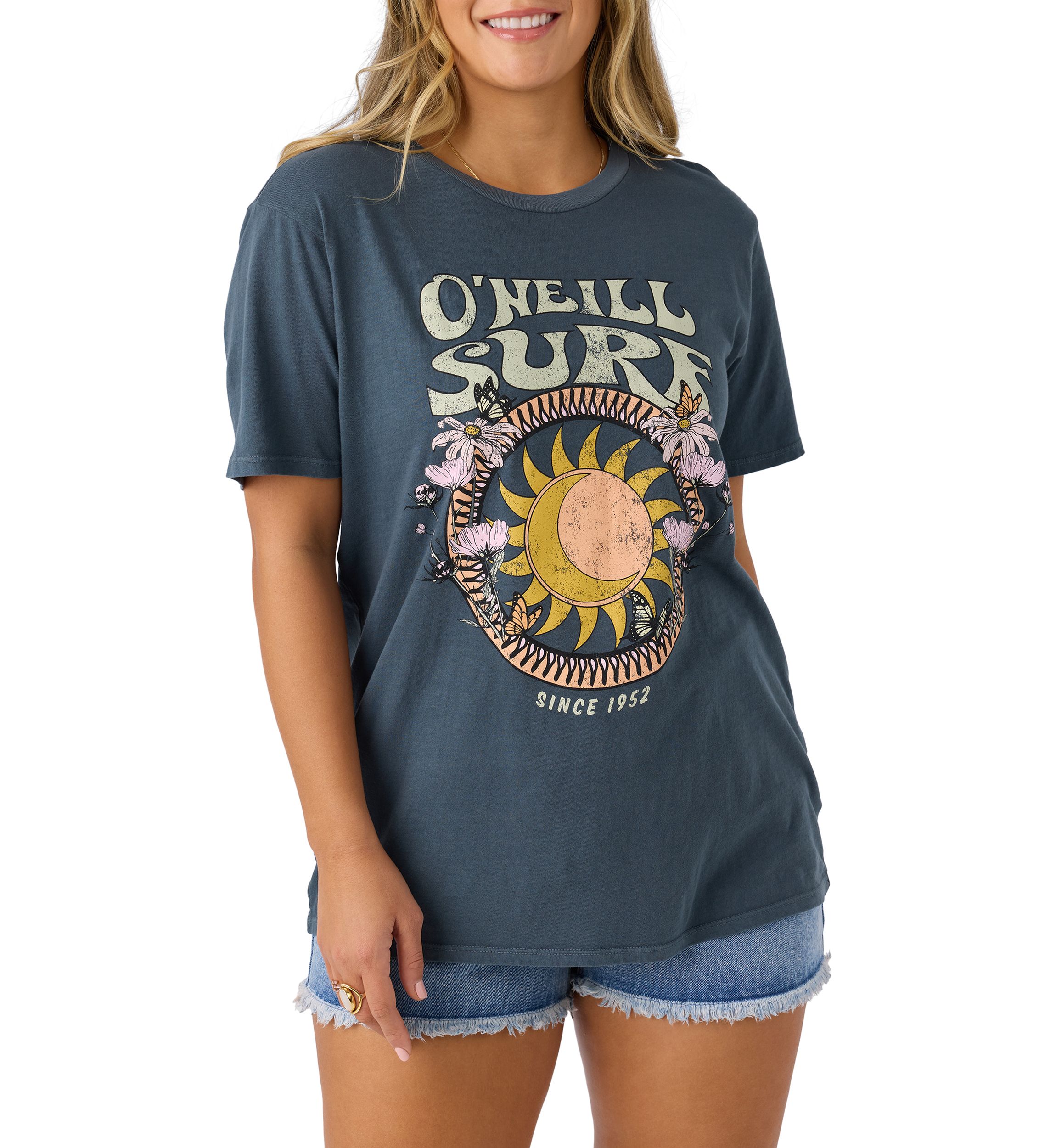 Womens Daystar Oversized Graphic T-Shirt