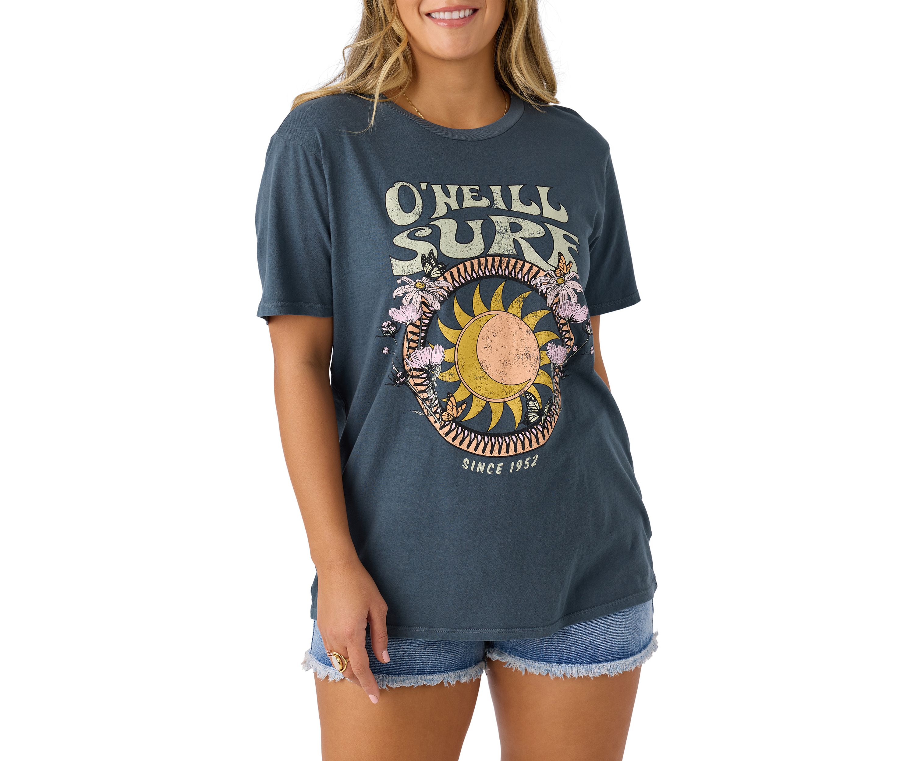 Womens Daystar Oversized Graphic T-Shirt