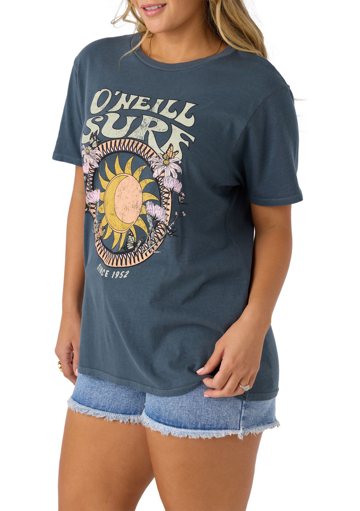 Womens Daystar Oversized Graphic T-Shirt