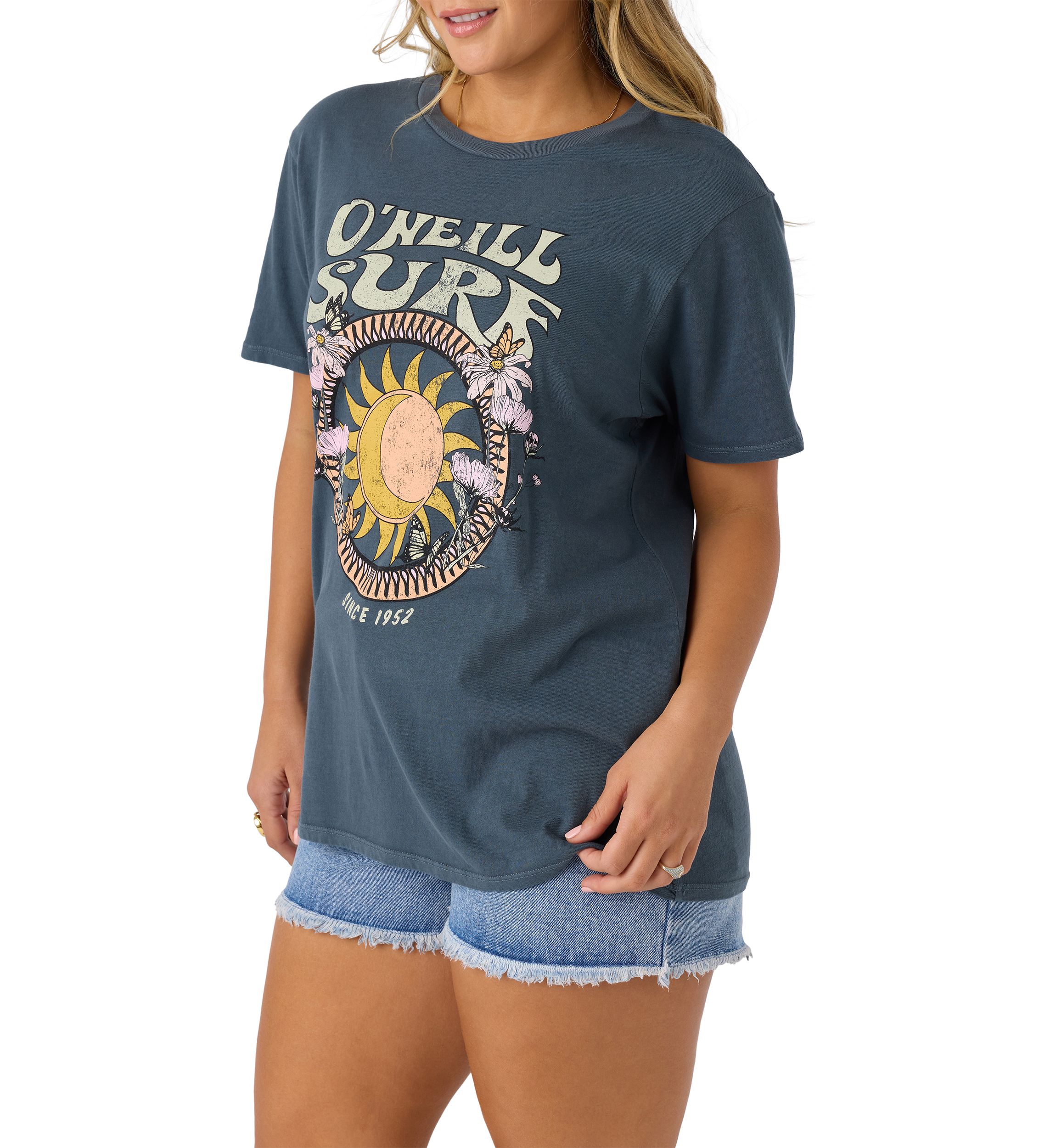 Womens Daystar Oversized Graphic T-Shirt
