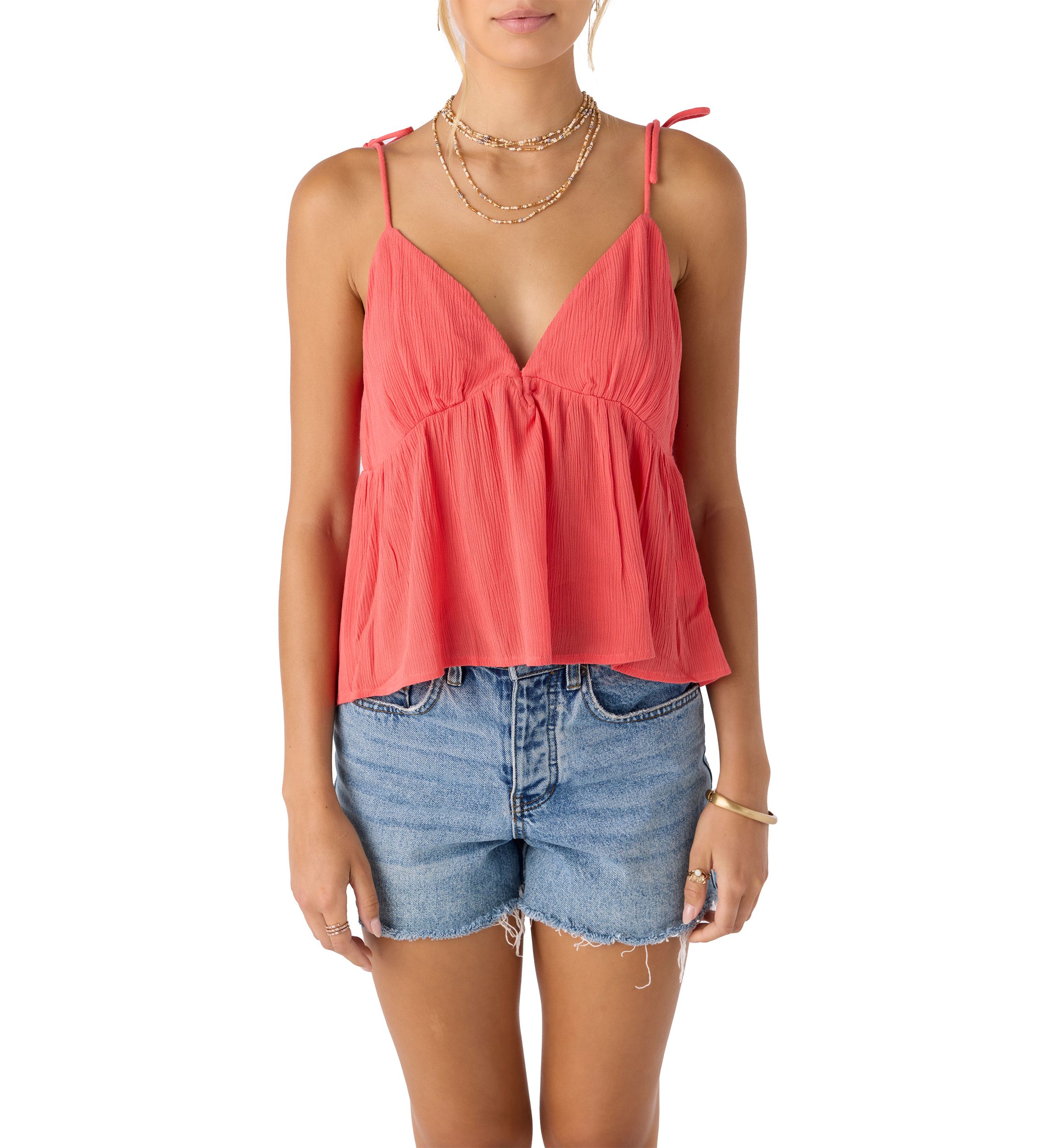 Womens Blanche Woven Tank Top