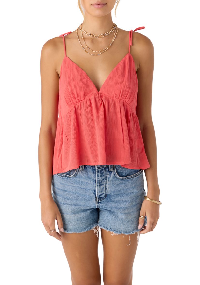Womens Blanche Woven Tank Top