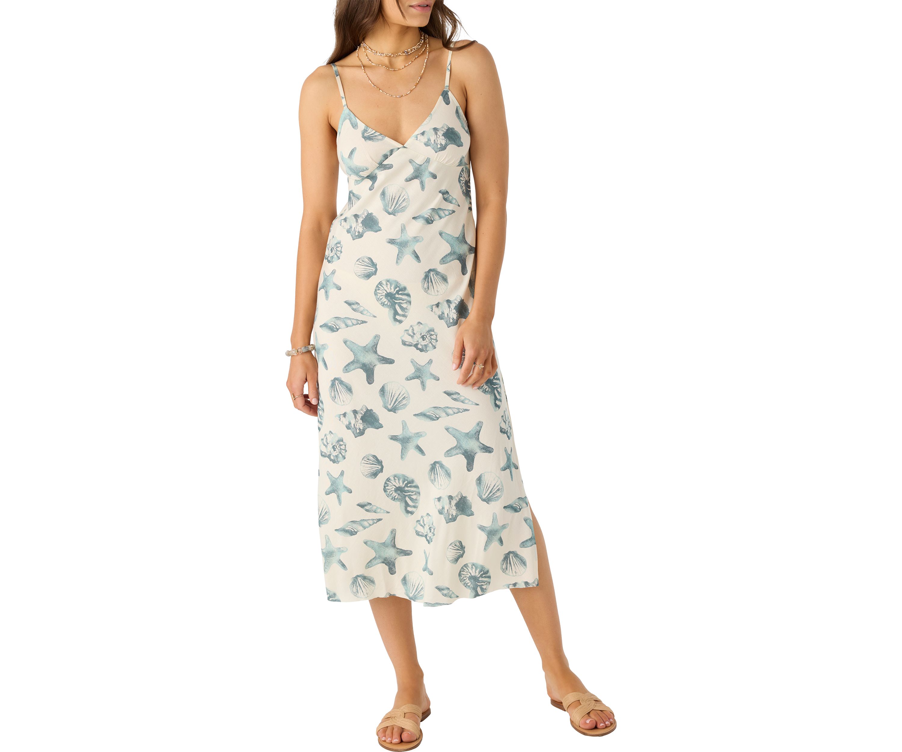 Womens Luana Midi Dress