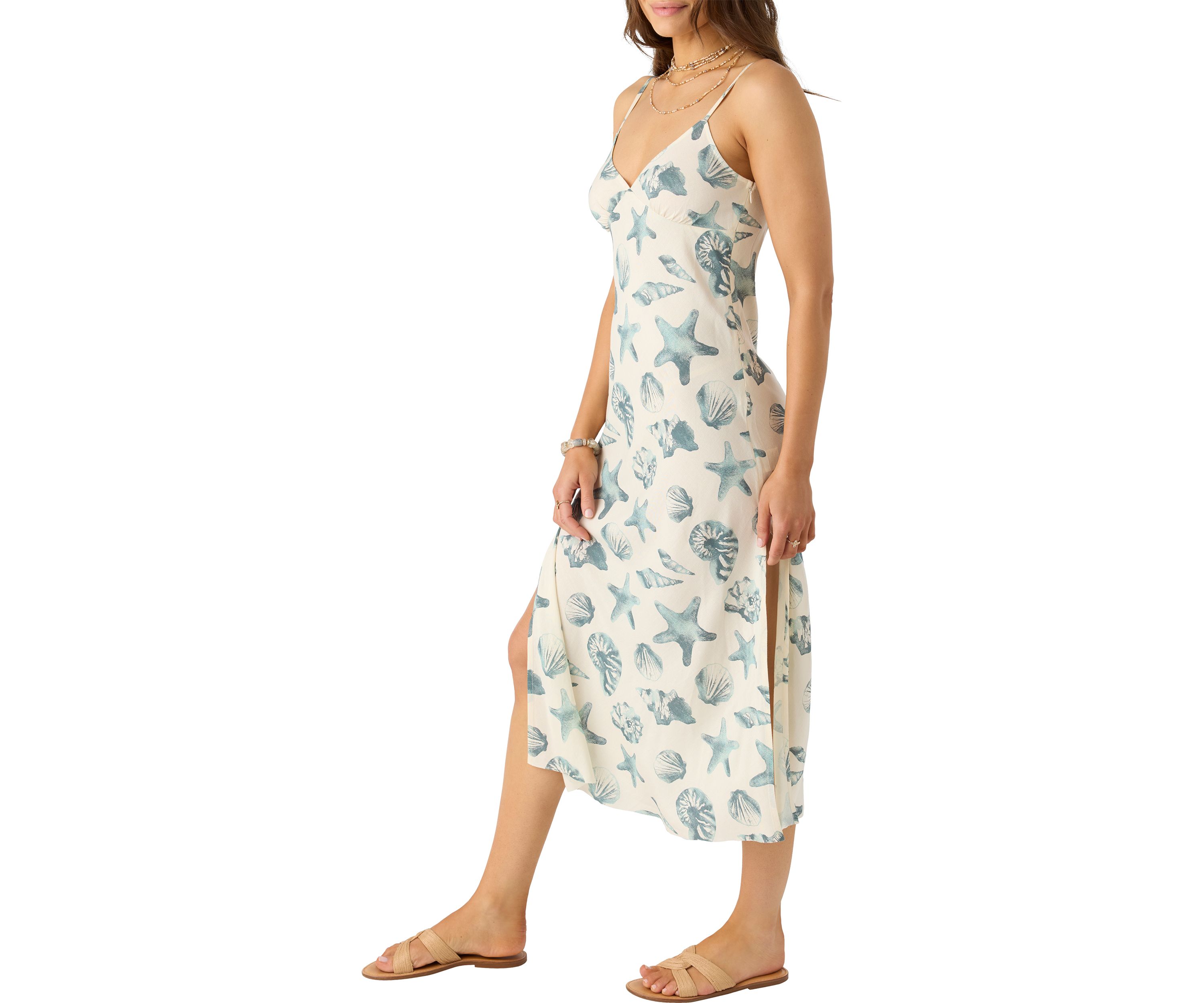 Womens Luana Midi Dress