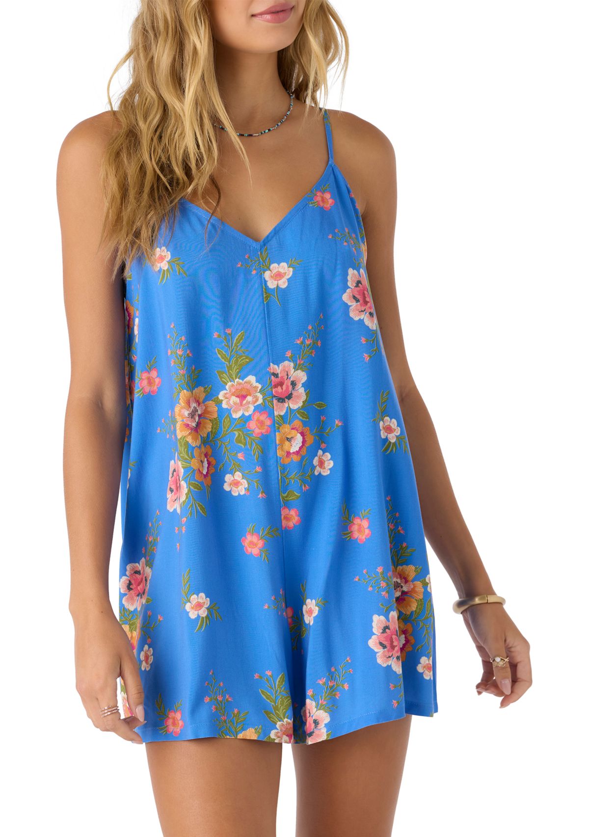 Womens Kylin Woven Romper