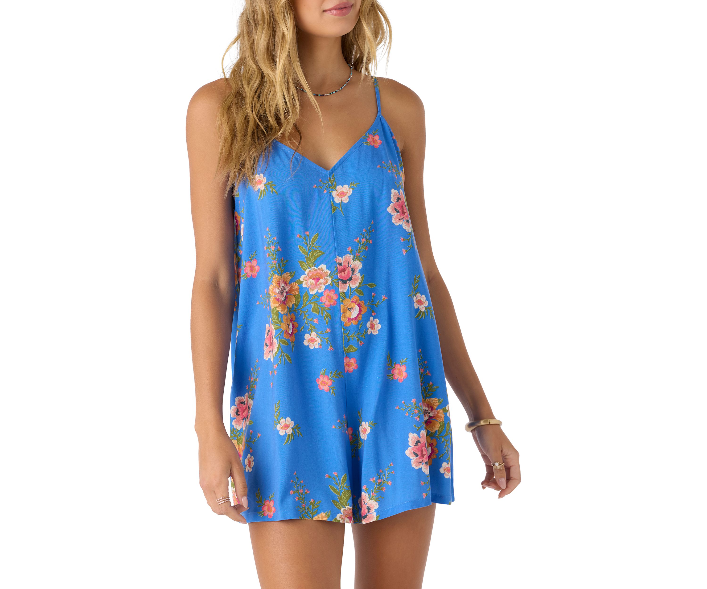 Womens Kylin Woven Romper