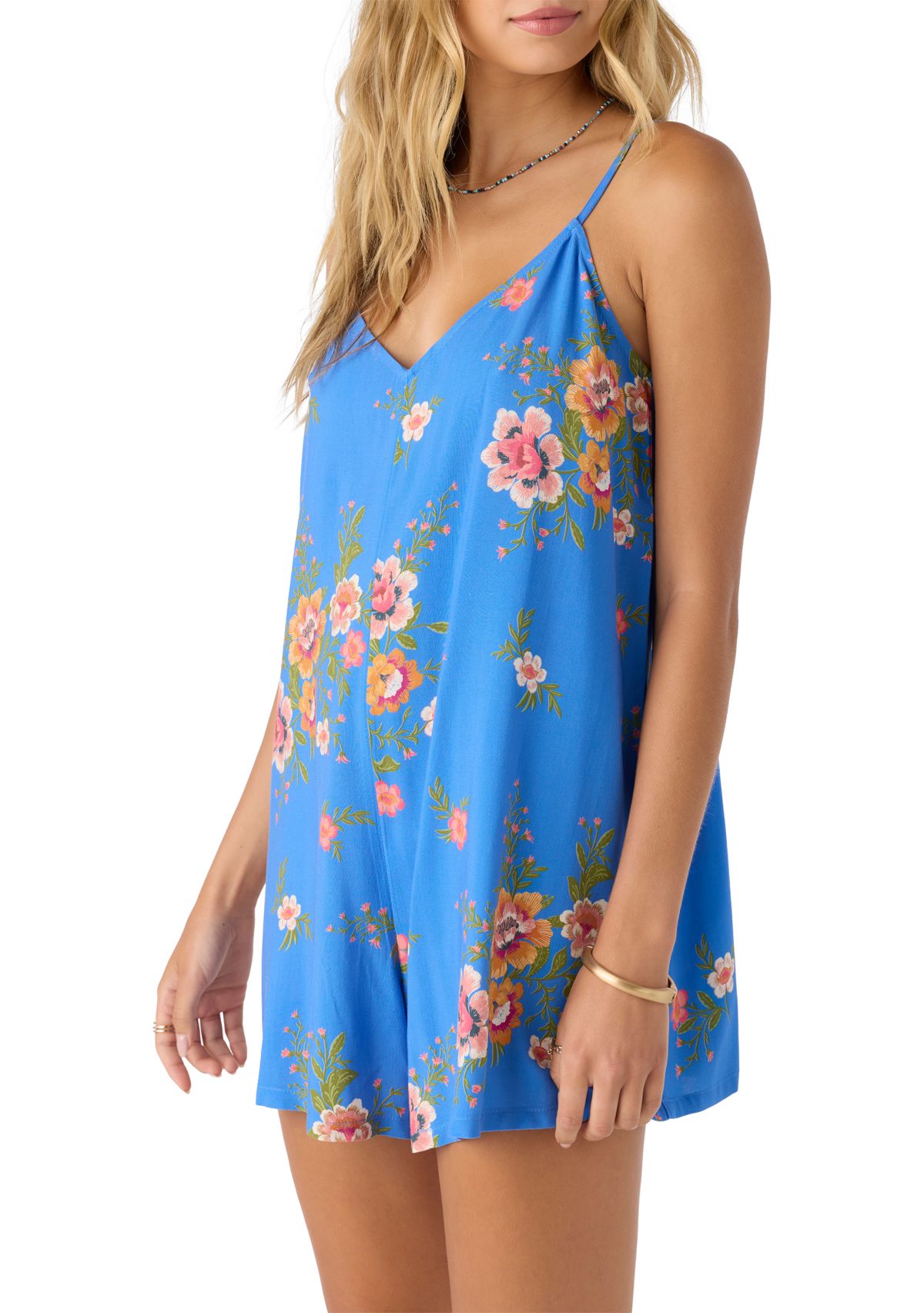 Womens Kylin Woven Romper