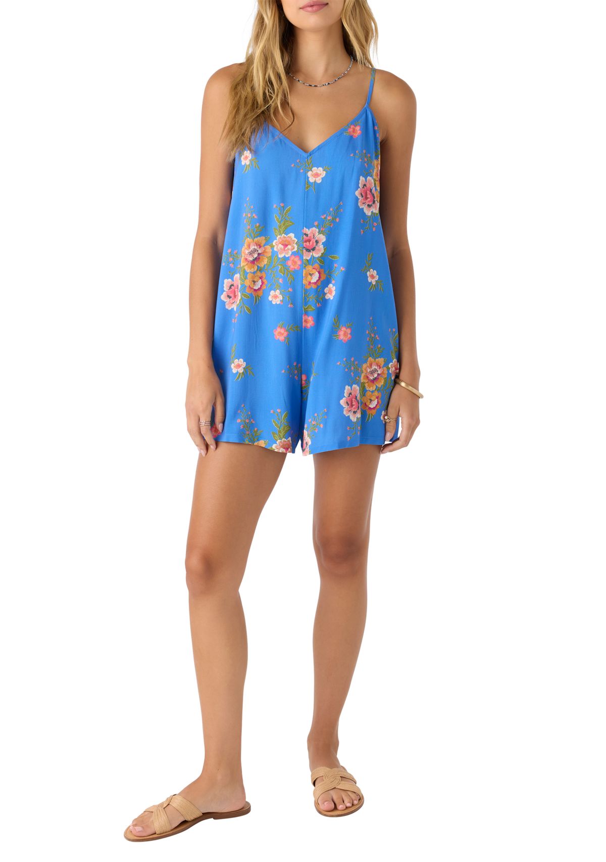 Womens Kylin Woven Romper